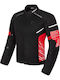 Seca Summer Way Herren Sommer Motorradjacke Schwarz/Rot
