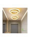 Lightplanet Πλαφονιέρα Οροφής Χρυσή με Ενσωματωμένο LED