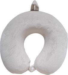 Travel Pillow Memory Foam Beige
