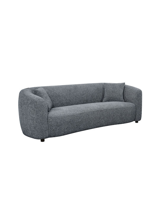 Nord Триместен Диван Сив 230x96x75см