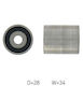 SKF Riemenscheibe Für VW 1,9td Xm21 6k297 Aa