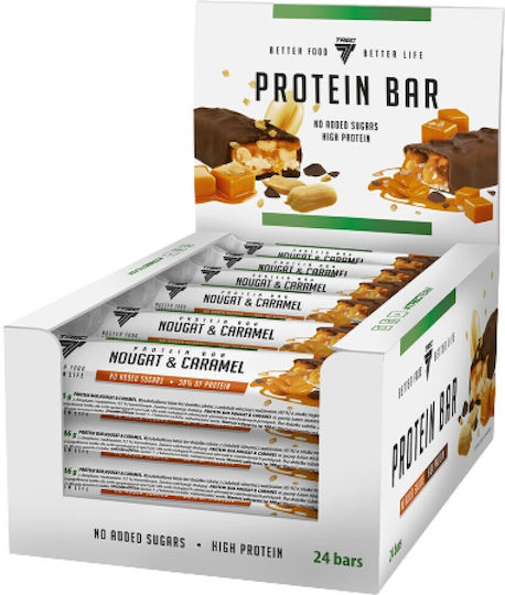 Trec Протеинов Бар 30% Протеинови Барове с 30% Протеин и Вкус Кокос 24x46гр
