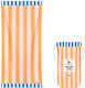Dock & Bay Πετσέτα Microfiber Σώματος Κίτρινη 200x90εκ.