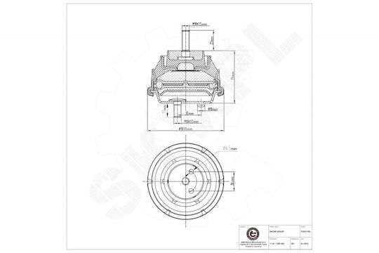 Μπροστινό Στήριγμα Κινητήρα Bmw 3 Z4 11811092583