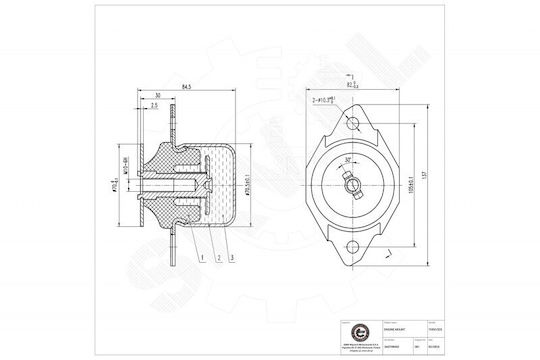 Motorhalterung Für Den Motor Links Für Seat Toledo I Vw Corrado Golf III Passat B3 B4 Vento 1H0199402B