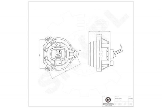 Suport Motor BMW Seria 1 3 4 X3 X4 Dreapta 22116856184