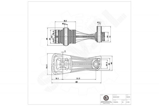 Στήριγμα Κινητήρα Renault Megane I Scenic I Πίσω 7700832264