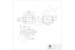 Πίσω Βάση Κιβωτίου Ταχυτήτων Bmw 5 6 7 22316770289 Πίσω Βάση Κιβωτίου Ταχυτήτων Bmw 5 6 7 22316770289