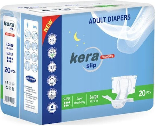 Kera Slip Super Incontinence Diapers Large 20 Units
