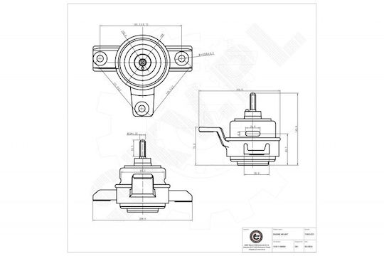 Suport Motor Hyundai Santa Fe Ii Dreapta 218112b000