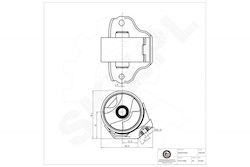 Μπροστινό Στήριγμα Κινητήρα Hyundai Elantra Iv I30 Kia Ceed Pro Ceed 219101m050 Μπροστινό Στήριγμα Κινητήρα Hyundai Elantra Iv I30 Kia Ceed Pro Ceed 219101m050