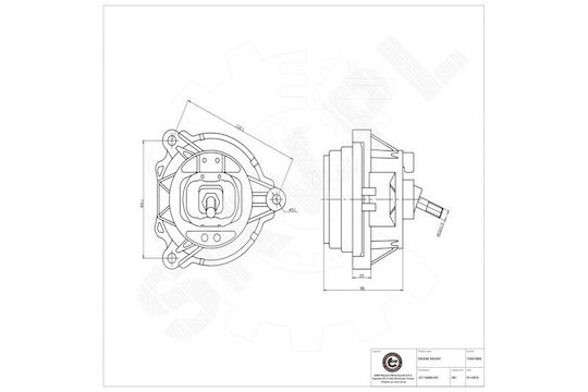 Μαξιλάρι Κινητήρα Bmw 1 3 4 X3 X4 Αριστερή 22116856183