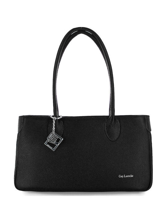 Leather Women's Shoulder Bag Black