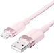 Vention USB Typ-C Kabel USB 2.0 männlich - USB-A Rosa 1,5 m CWBPG