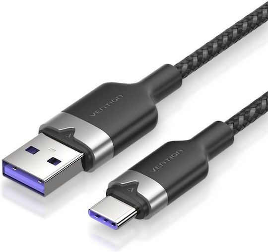 Vention USB 2.0 Cable USB-C male - USB-A Μαύρο 1.5m CWBBG