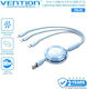 Vention Male Retractable USB to Type-C and Ligh...