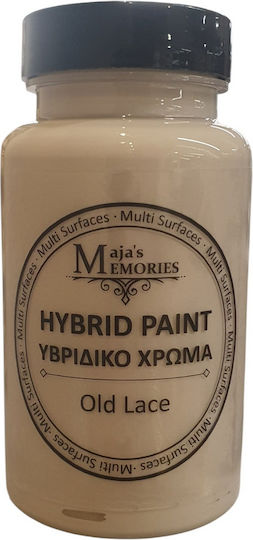 Vopsea Specială Pentru Artizanat Hibridă Maja's Memories 120ml Old Lace