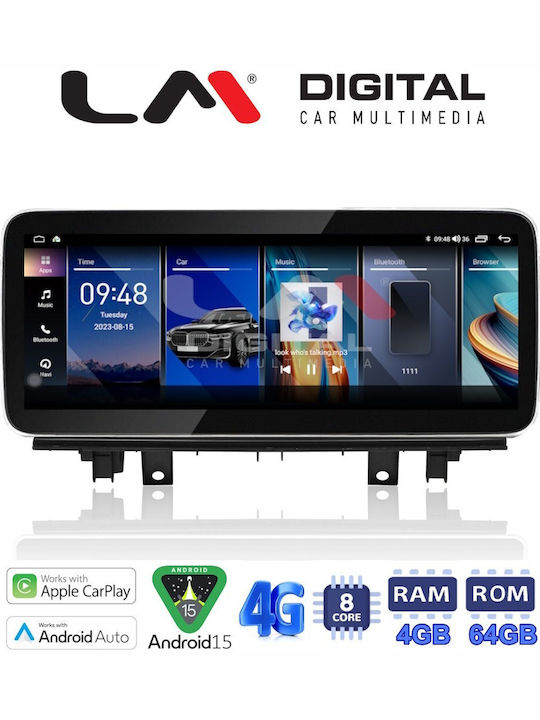 LM Digital LM Kh4 225 Nbt OEM Multimedia Auto-Audiosystem BMW X1 F48 2015 > 2016 System Nbt CarPlay Android Auto BT GPS Wi-Fi GPRS