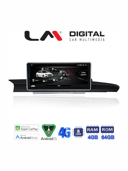 LM Digital LM Kh4 324 Auto-Audiosystem mit OEM Multimedia Bildschirm für Audi A6 2012 > 2016 CarPlay Android Auto BT GPS Wi-Fi GPRS