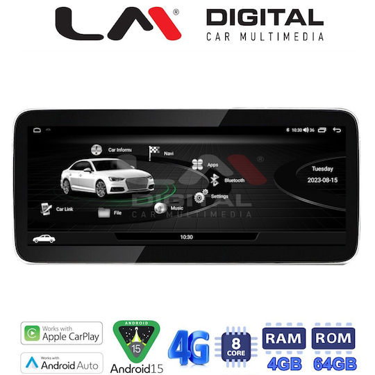 LM Digital LM KH4 311 Low OEM Multimedia Car System for Audi Q5 2008 to 2017 Color Screen CarPlay Android Auto Bluetooth GPS Wi-Fi GPRS