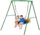 Vevor Hanging Metal Swing Green