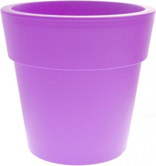 Viomes Plastic Flower Pot Purple Viomes Plastic Flower Pot Purple