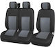 Set Car Seat Covers Polyester Fabric 21 Pieces Grey Mercedes Sprinter vito vw Crafter T5 ford Transit peugeot iveco