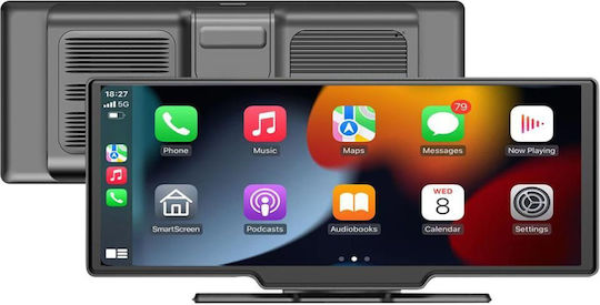 Οθόνη Αυτοκινήτου Smart 7" Carplay & Android Auto Bluetooth Usb 5v Βάση Ταμπλό – H105v