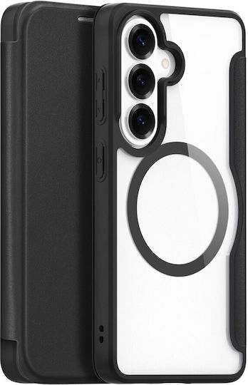 Samsung Galaxy S26 5g Dux Ducis Skin X Pro Series Flip Case Synthetic Leather Pu Black Rfid Wallet