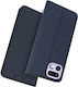 Realme 16 Pro+ 5g Oem Flip Brieftasche Synthetisches Leder Pu Tpu Blau Wallet Stand