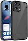 Handyhülle Nichts Phone 3a Lite 5g OEM Harte Rückseite Pc+tpu Halbdurchsichtig