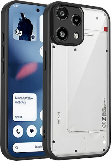 Handyhülle Nothing 3a Lite 5g Oem Harte Rückseite Pc+tpu Schwarz