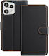 Handyhülle Nichts Phone 3a Lite 5g Oem Flip Brieftasche Synthetisches Leder Pu Tpu Schwarz Geldbörse Stand