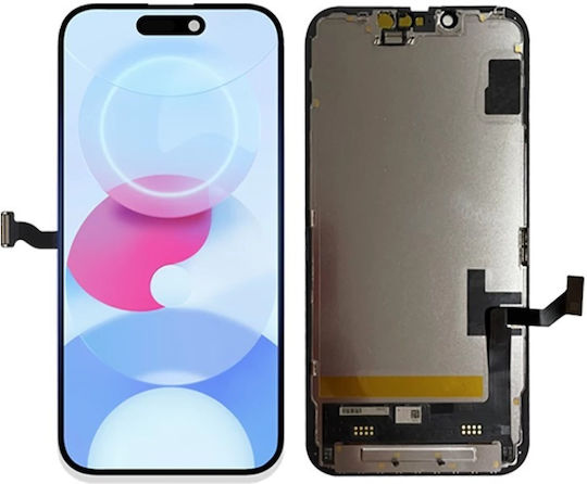 OLED Screen with Touch Mechanism for iPhone 16e Nokia 6.1 Black