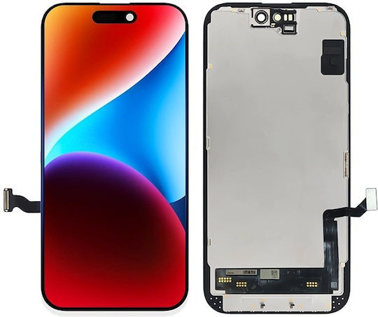 OLED Screen with Touch Mechanism for iPhone 15 Nokia 6.1 Black