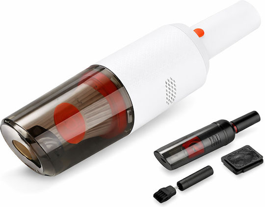Mini Hand Auto Staubsauger 12v/usb Wiederaufladbar Nass & Trocken 60-120w Reinigungszubehör Weiße