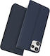 Handyhülle Nothing 3a Lite 5g Oem Flip Brieftasche Synthetisches Leder Pu Tpu Blau Wallet Stand