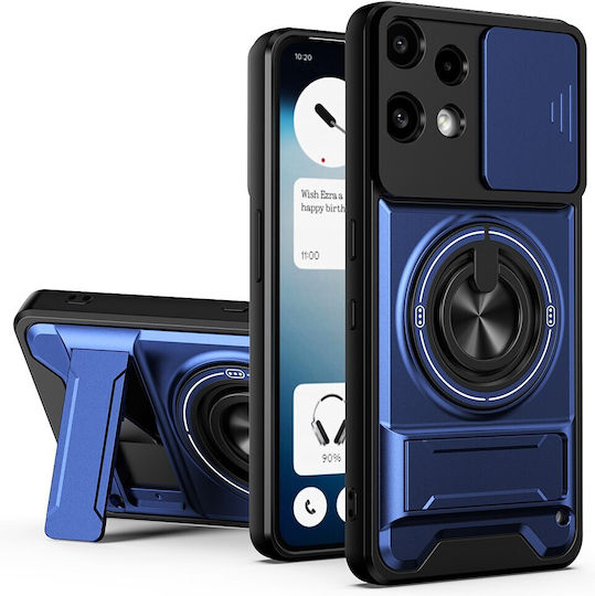 Handyhülle Nothing 3a Lite 5g Oem Harte Rückseite Pc+tpu Blaue Stand