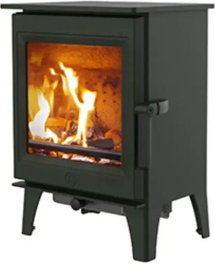 Charnwood Cranmore 3 Χαλύβδινη Ξυλόσομπα 3.6kW Green