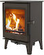 Charnwood Cranmore 3 Steel Wood Stove 3.6kW Brown