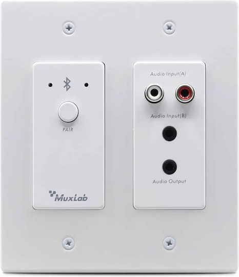 Muxlab Bluetooth аналогов аудио към Dante интерфейс 500555