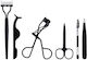 Kit 6 Eyelash Eyebrow Styling Tools Sensopro Milano
