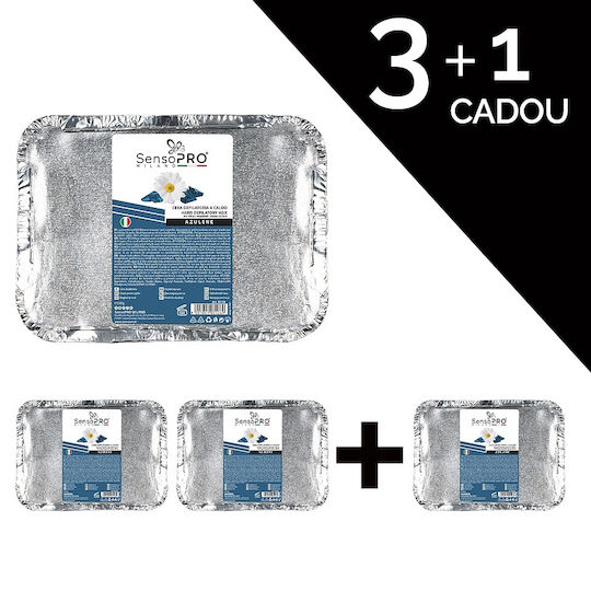 Set 3+1 Gratuit Ceară Depilatoare Tradițională Sensopro Milano Azulene 500g