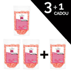 Set 3+1 Free Elastic Waxing Granules Sensopro Milano Pink Titanium 100g