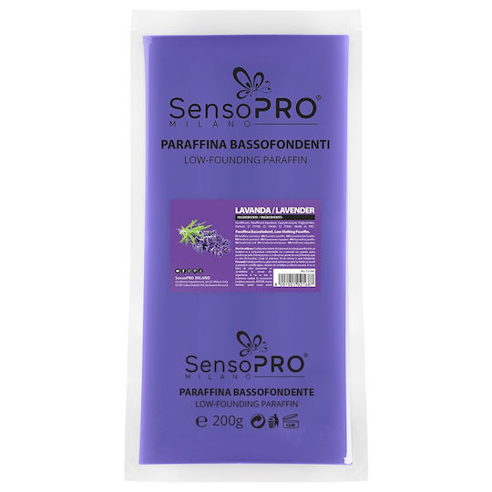 Festes Paraffin Lavendel Duft Sensopro Milano 200g