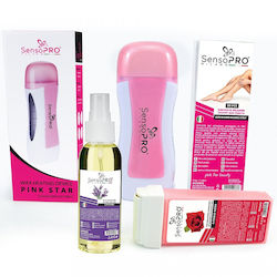 Sensopro Kit Profesional Pentru Epilare Start Roz