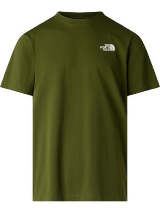 The North Face Box Celebration T-Shirt Grün