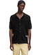 Polo Blouse Black