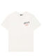 Herrenblusen Kurzarm T-Shirts in Ecru