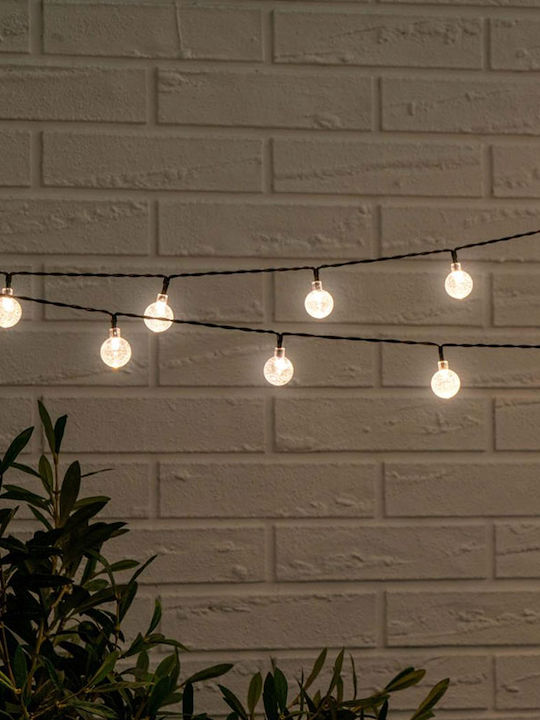 Grundig Waterproof Garland Lights LED 6.9m with 50 Balls